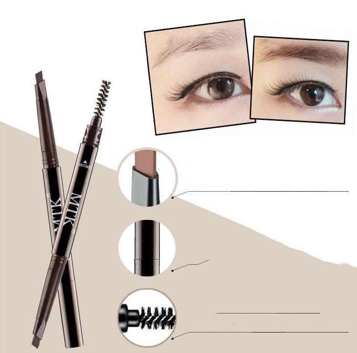 Double-Headed Automatic Eyebrow Pencil Does Not Fade