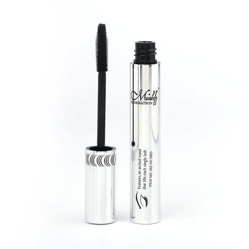 Explosive Authentic M.N Miele M13005 Mascara, Bright Silver Tube, Long And Thick Makeup, Waterproof And Black