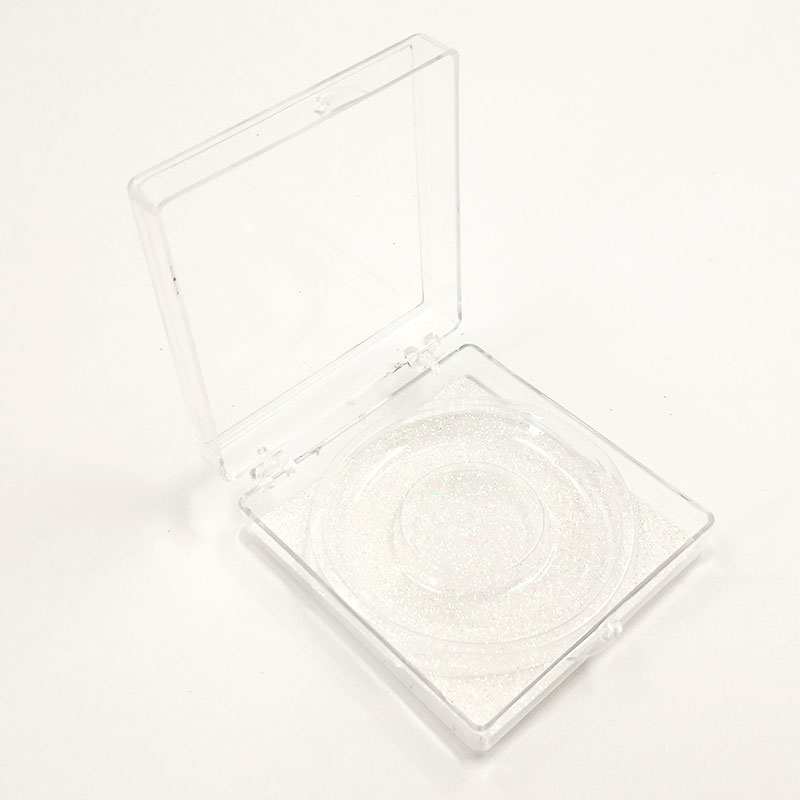 Transparent Eyelashes Square Box Eyelashes Box False Eyelashes Packaging Box Plastic Square Box