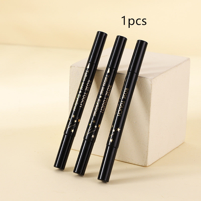 Eyeliner Quick-drying Waterproof And Durable Double-headed