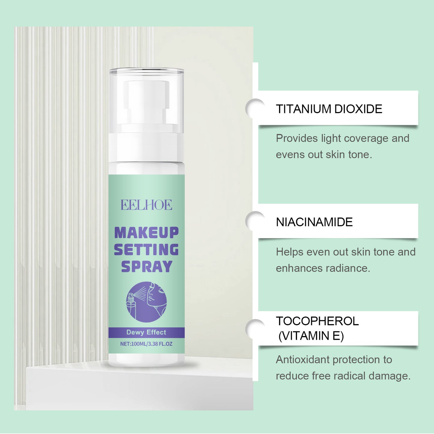 Moisturizing Makeup Mist Spray Long-lasting