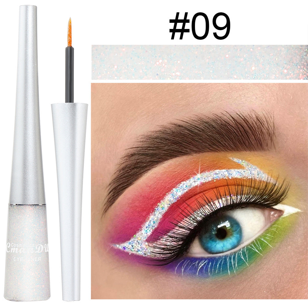 Creative Multicolor Glitter Powder Liquid Eyeliner