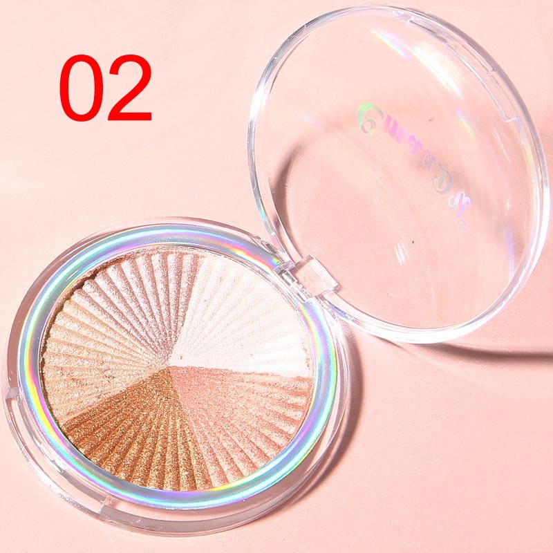 Multi Color Baking Highlighting Enhances Silhouette And Contouring Powder