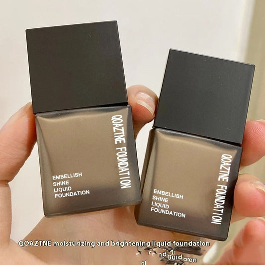 Small Square Liquid Foundation No Pink Oil Control And Waterproof Sweat-proof Brightening