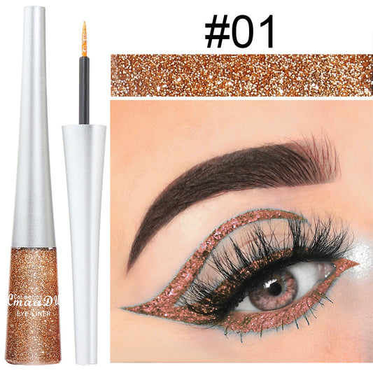 Creative Multicolor Glitter Powder Liquid Eyeliner