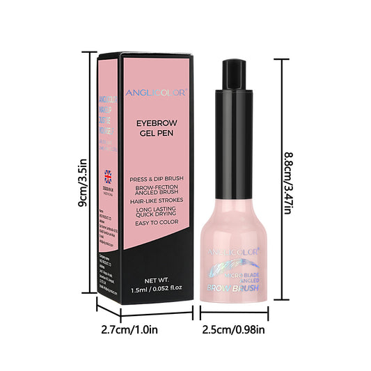 Crème pour sourcils stéréo waterproof, longue tenue