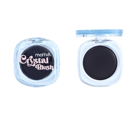 Blush illuminateur transparent à changement de couleur, cristal, thermosensible
