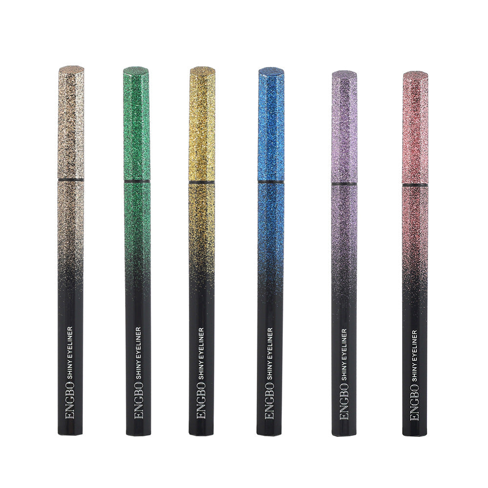 Color Quick Drying Starry Pearlescent Eyeliner