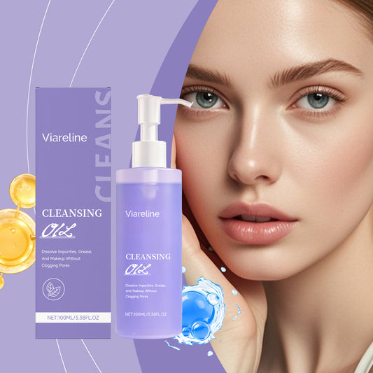 Huile visage hydratante et nettoyante pour dissoudre et démaquiller
