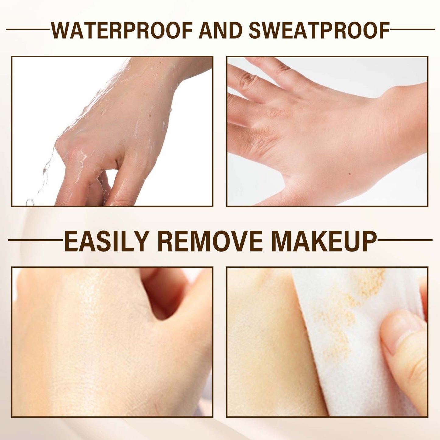 Temperature Change Liquid Foundation Brightening Portable