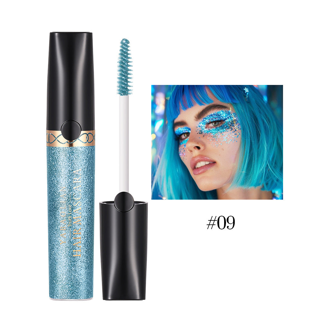 Pearlescent Hair Color Sequin Gel Twelve Colors