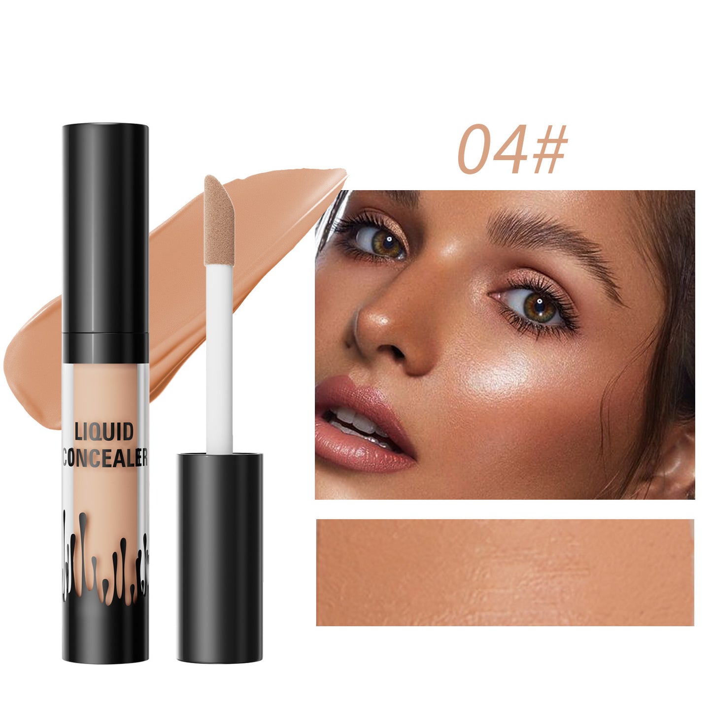 Natural Fit Liquid Concealer Waterproof And Sweat-resistant
