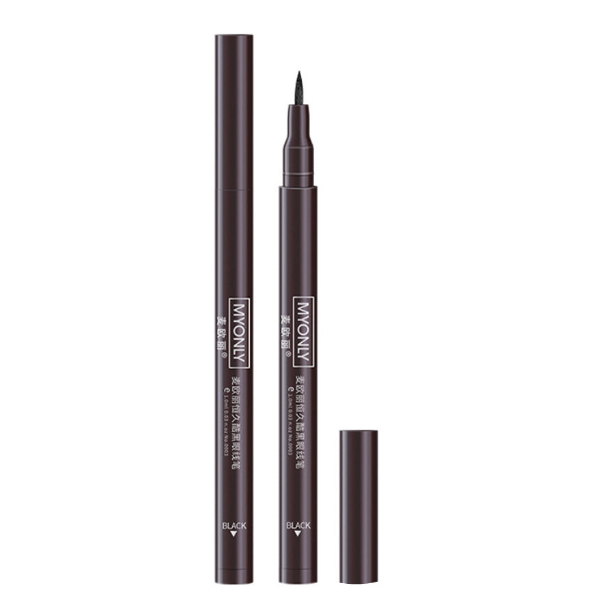 Quick-drying Black Eyeliner Waterproof Long-lasting Non-smudge Makeup Tool