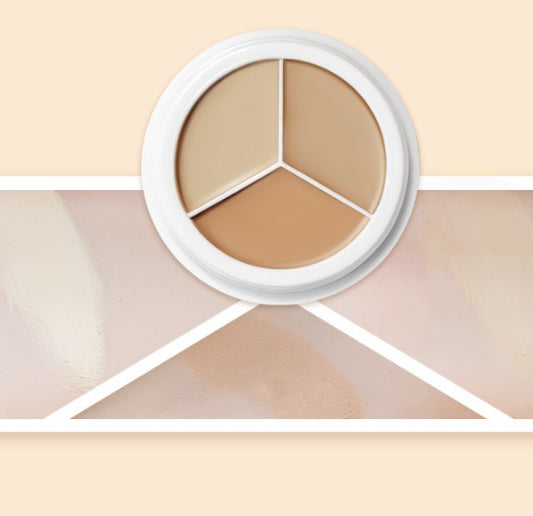 Do Not Pick Up Skin Dark Circles Acne Mark Spot Tattoo Three-color Concealer