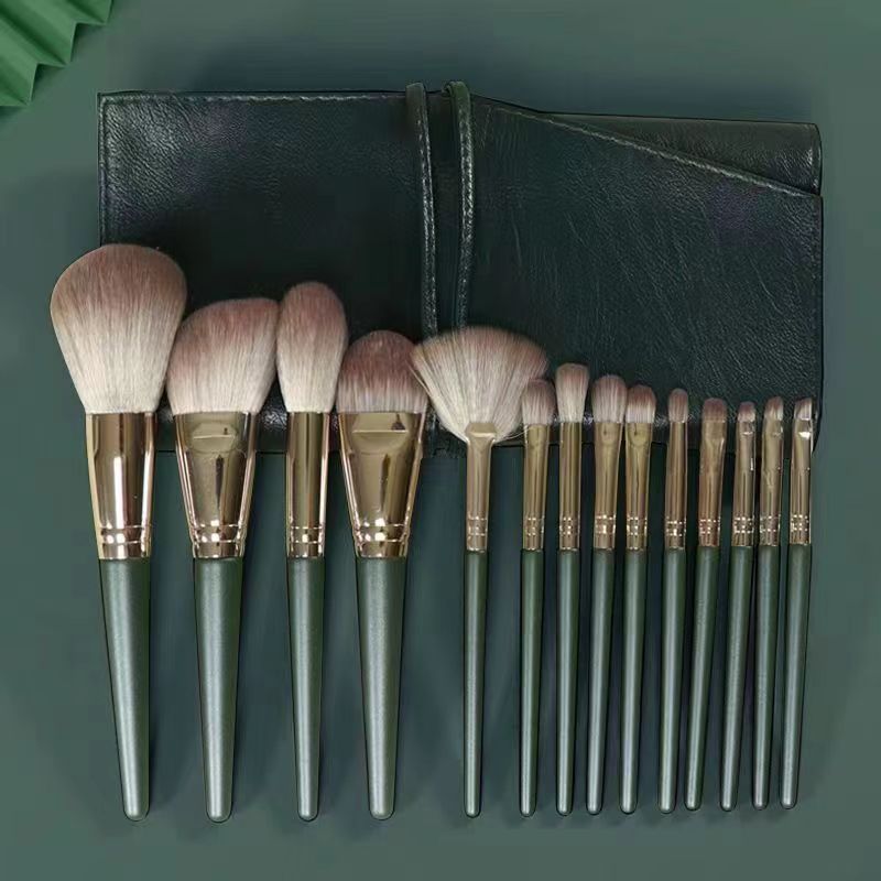 Fiber Hair Gradual Change Eyelash Eye Shadow Brush Makeup Beauty Tool