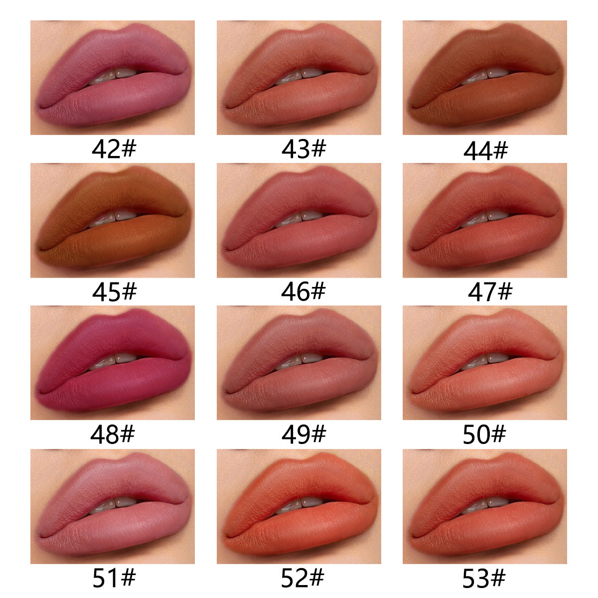 Christmas 12 Colors Mixed Lip Liner Suit