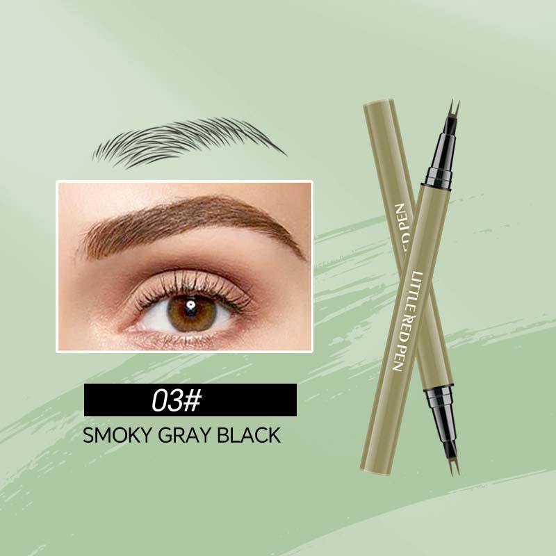Two Fork Eyebrow Pencil Waterproof Not Smudge Very Fine Liquid Eyeliner