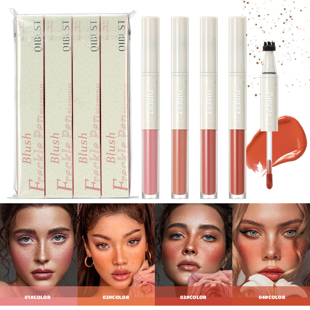 Double-headed Freckle Blush Women's Long-lasting Matte Natural