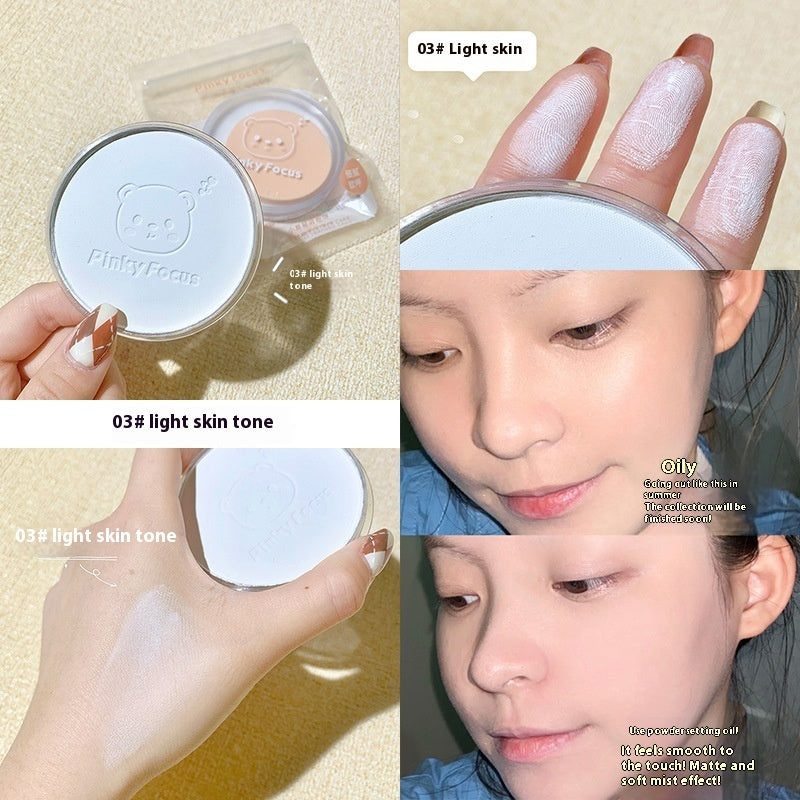 Wet And Dry Student Powder Makeup