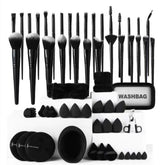 40pcs  Beauty Tools Major Combination Suit Face Wash Makeup Full Set