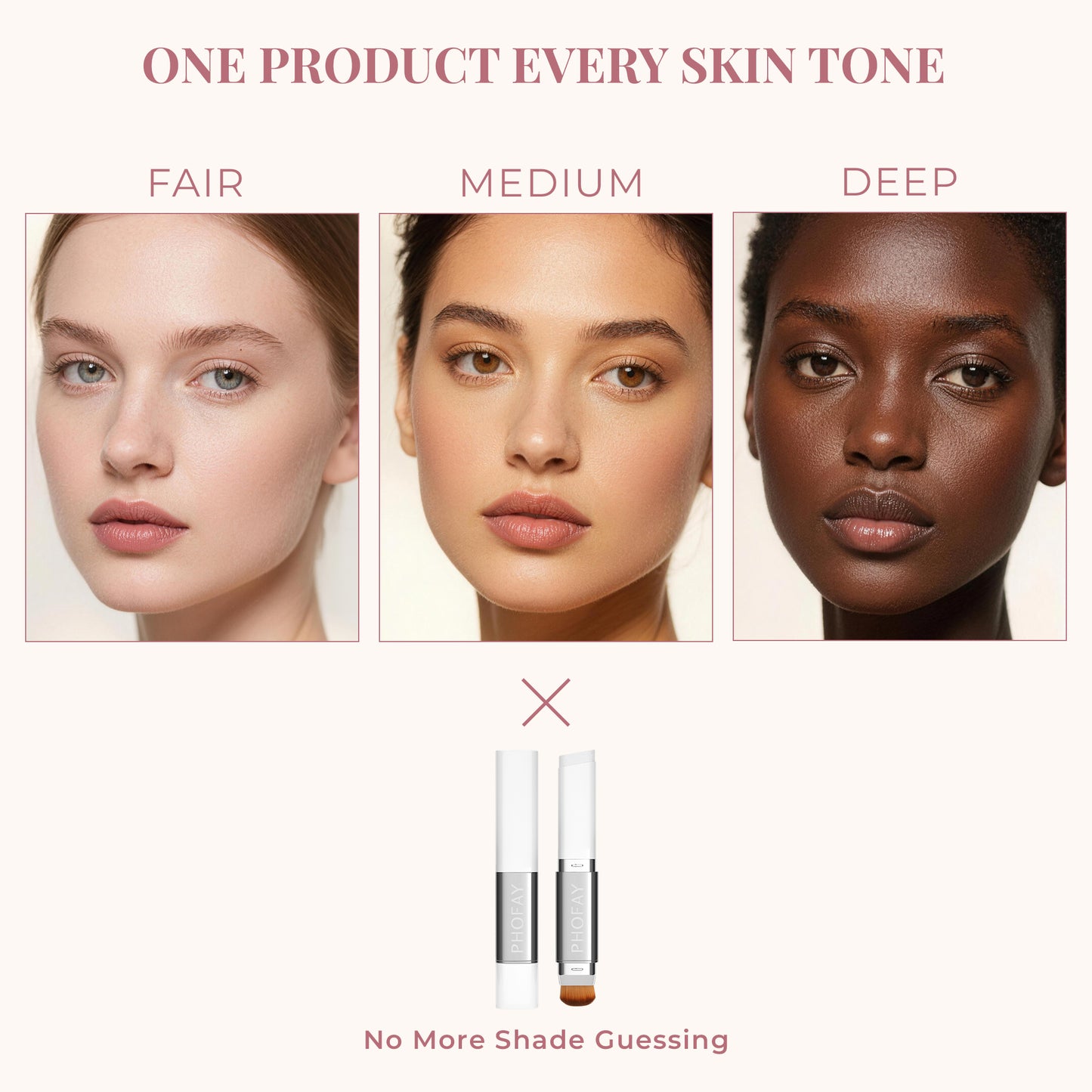 C-F022 Color-changing Foundation Stick