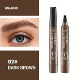 Four-head Eyebrow Pencil Long-lasting Smudge-free