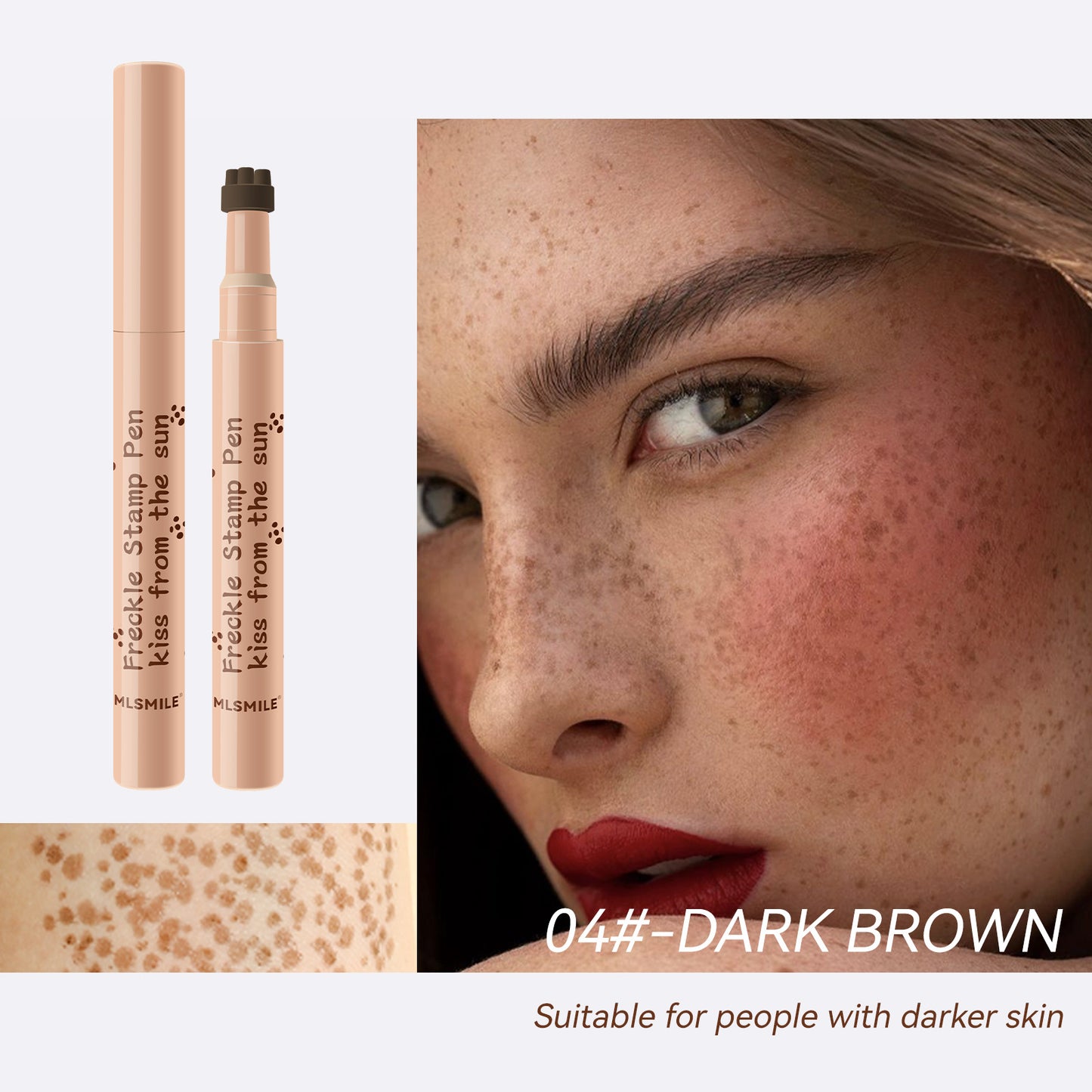 Waterproof And Easy To Color Simulation Freckle Pen