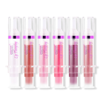 Gloss hydratant longue tenue Pearl, nourrissant et illuminateur, sans taches d'eau, pour des lèvres légères et pulpeuses.