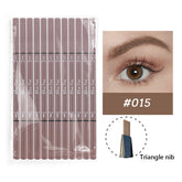 Ultra-fine Double-headed Eyeliner Eyebrow Pencil Rotatable