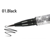 Starry Sky Eyeliner Waterproof Sweat-proof Long Lasting Non Smudge Hard Head