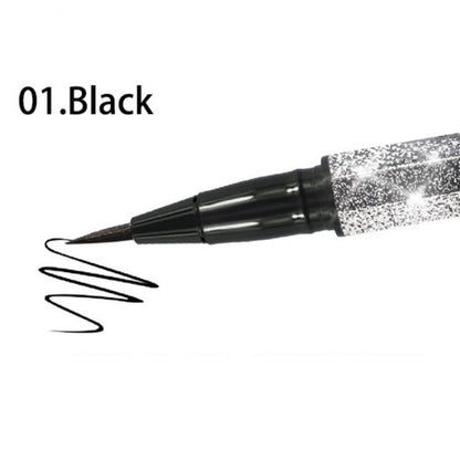 Starry Sky Eyeliner Waterproof Sweat-proof Long Lasting Non Smudge Hard Head