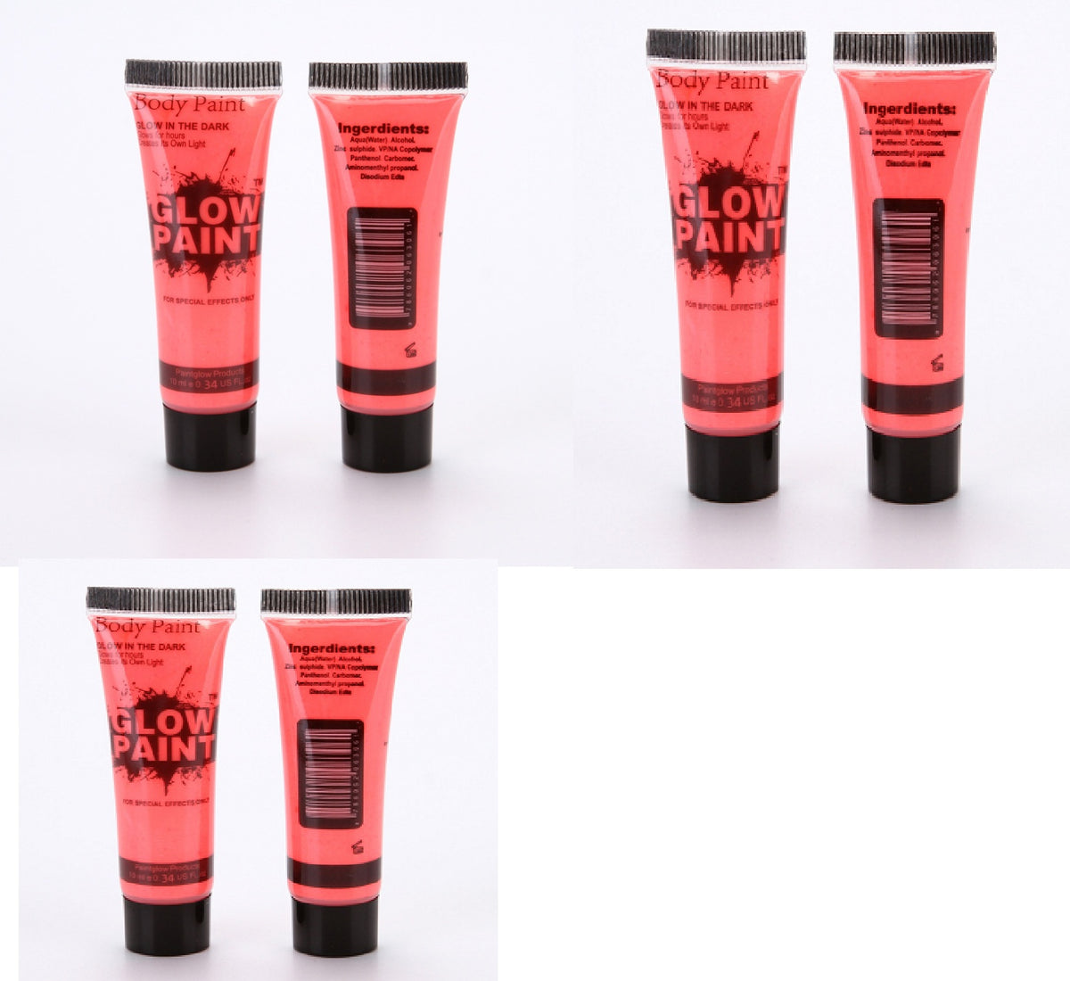 Environmentally friendly non-toxic body paint