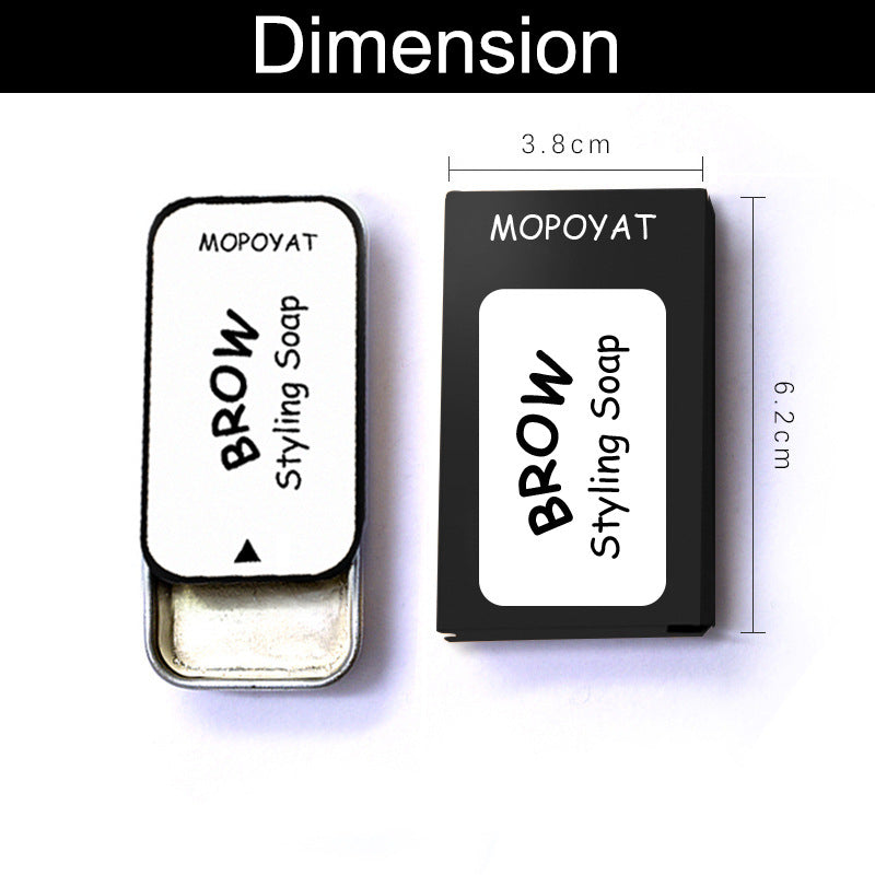 Wild eyebrow styling soap