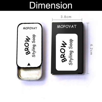 Wild eyebrow styling soap