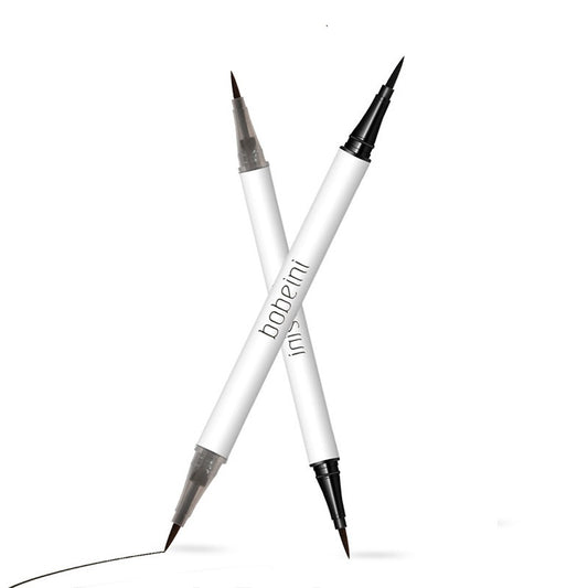 Dual Head Dual-use Liquid Eyeliner Eye Shadow Pen Not Easy To Smudge