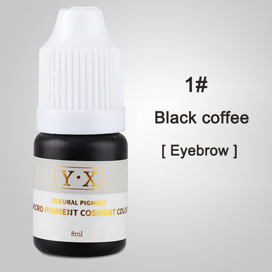 Small bottle of mist eyebrow eyebrow cream