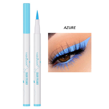 Color Eyeliner Not Easy To Smudge Waterproof Thin Heel