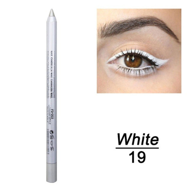 1 Pc Long-lasting Eyeliner Pencil Waterproof 14 Colors