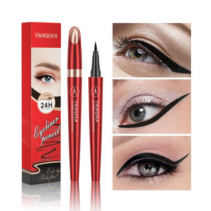 Cool Black Hard Head Eyeliner Waterproof Not Smudge Smear-proof Makeup