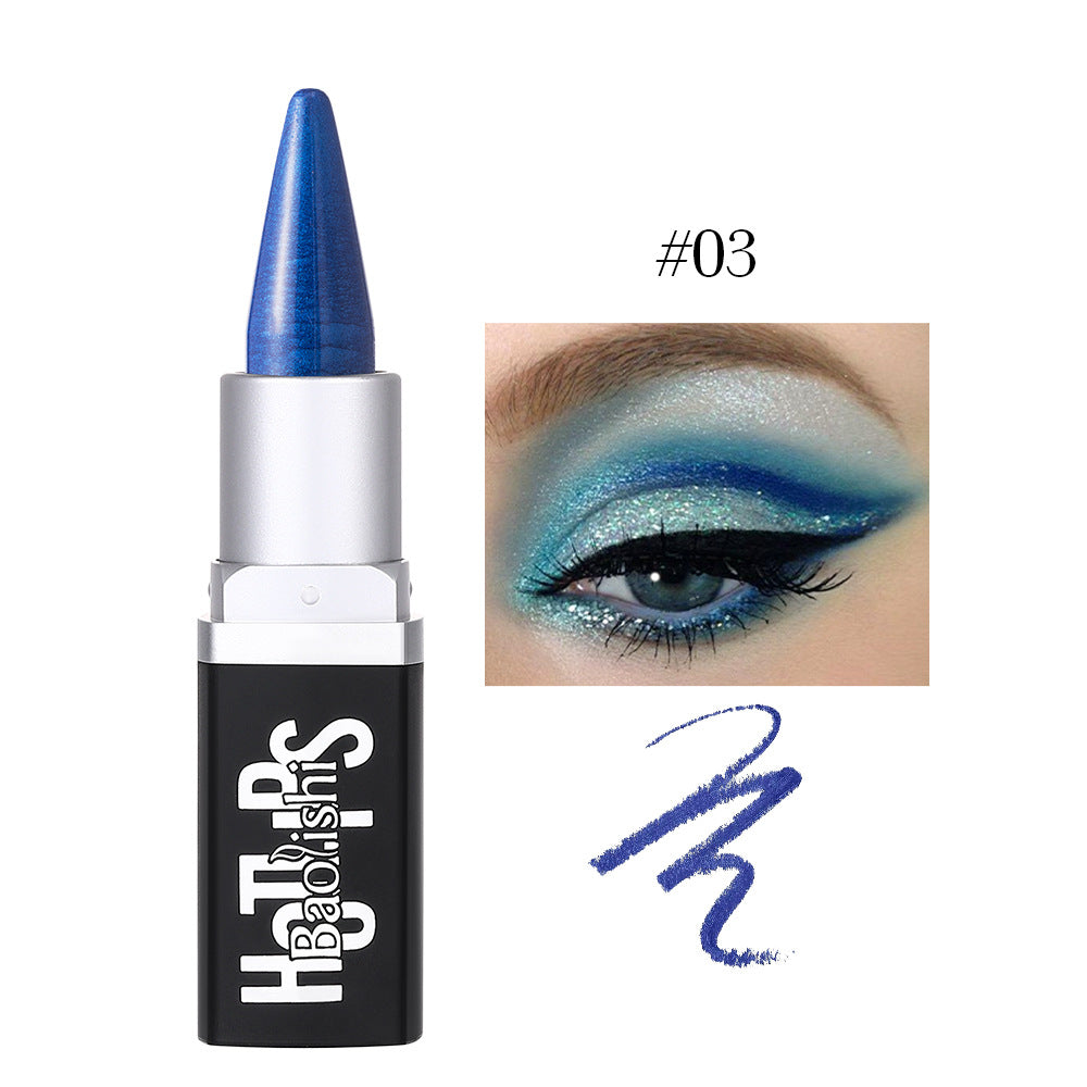 Colorful Pearlescent Creamy Eyeliner Waterproof And Oil-proof Not Smudge
