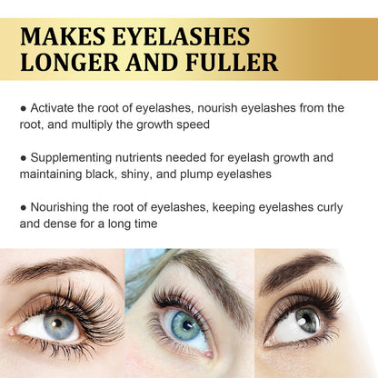 Eyelashe Essence Black Curling Natural Beautiful And Long