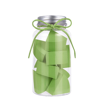 Super Soft Fan-Shaped Non-Latex Puff Set Wet and Dry Makeup Powder