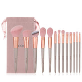 Beauty Brush Set Four Seasons Green 13 Makeup Brush Set Fix Quick-Drying Fiber Soft Hhair Wizard Of Oz
