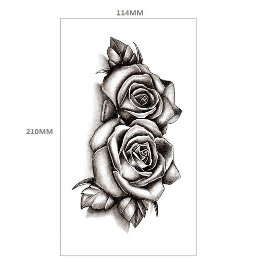 Patterned Animal Hand-Painted Plain Flower Personality Fashion  Waterproof Tattoo Sticker