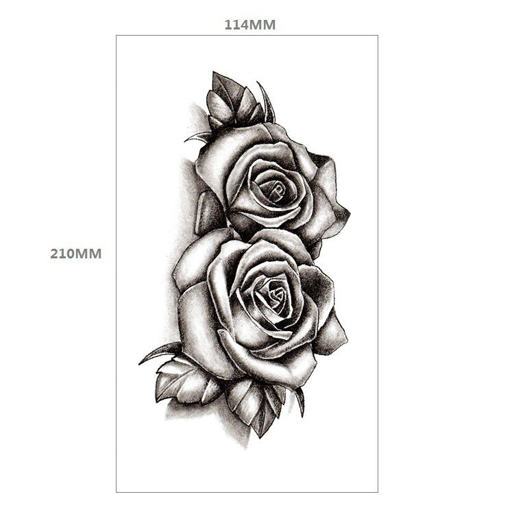 Patterned Animal Hand-Painted Plain Flower Personality Fashion  Waterproof Tattoo Sticker