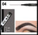 Anti-Sweat And Non-Fading Plastic Eyebrow