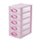 Nordic Style Transparent Multi-layer Drawer Plastic Storage Box Women Girls Bedroom Desktop Cosmetic Boxes Jewelry Organizer New