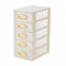 Nordic Style Transparent Multi-layer Drawer Plastic Storage Box Women Girls Bedroom Desktop Cosmetic Boxes Jewelry Organizer New