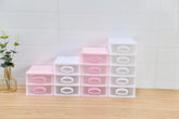 Nordic Style Transparent Multi-layer Drawer Plastic Storage Box Women Girls Bedroom Desktop Cosmetic Boxes Jewelry Organizer New