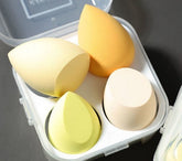 Éponge à poudre ultra douce, coussin d'air, coton, n'absorbe pas la poudre ni le maquillage, utilisable sèche ou humide.